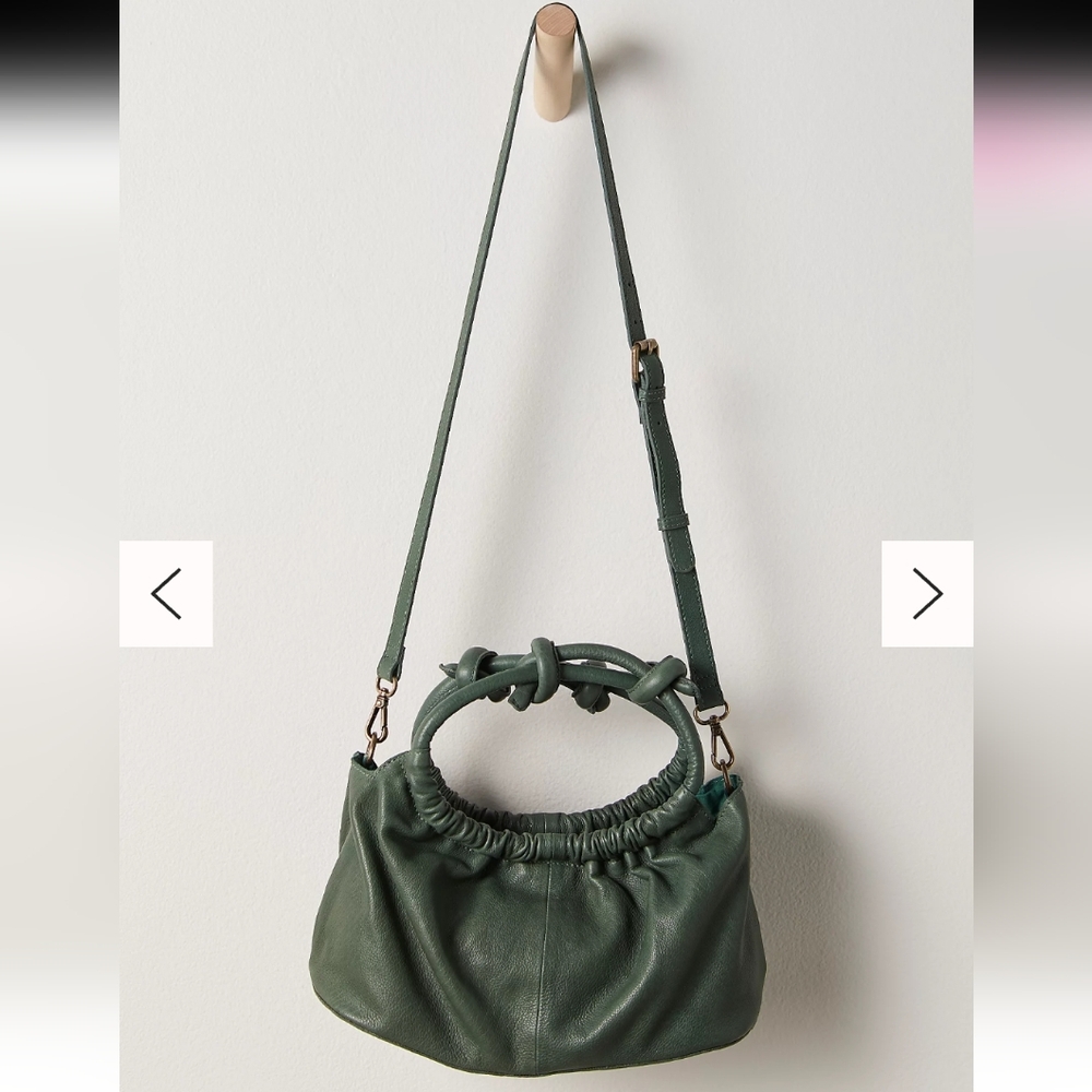 Free People Head Over Heels Tote. (Emerald)
